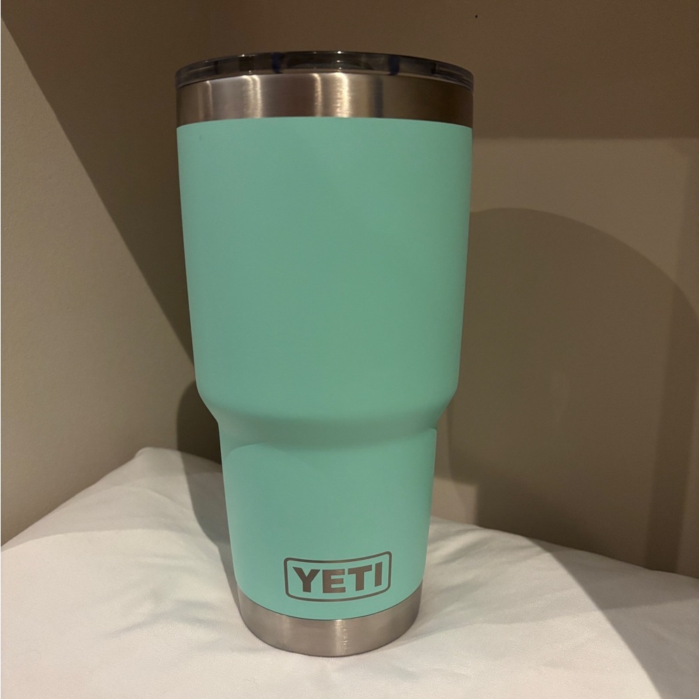 YETI Seafoam Green Tumbler